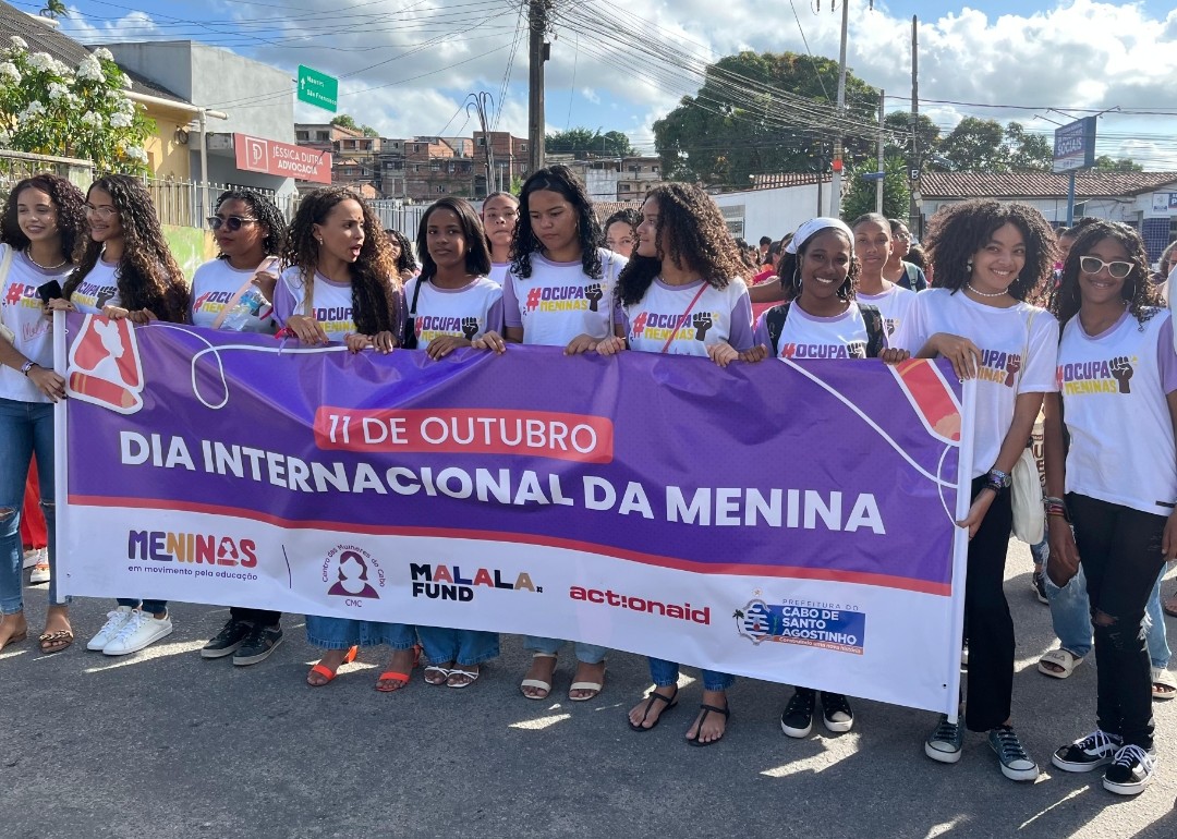 No Cabo, Dia Internacional da Menina será comemorado com a pintura da Mandala por Direitos, em frente ao Palácio da Cultura